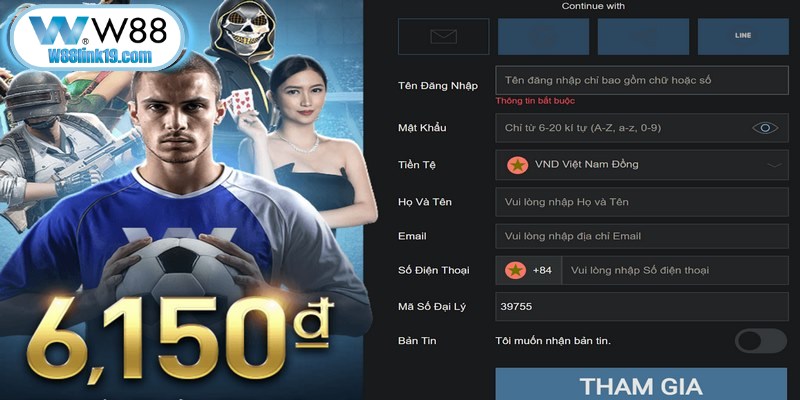 Người dùng nhập W88 sai thông tin cá nhân khi đăng ký là lỗi hay gặp nhất