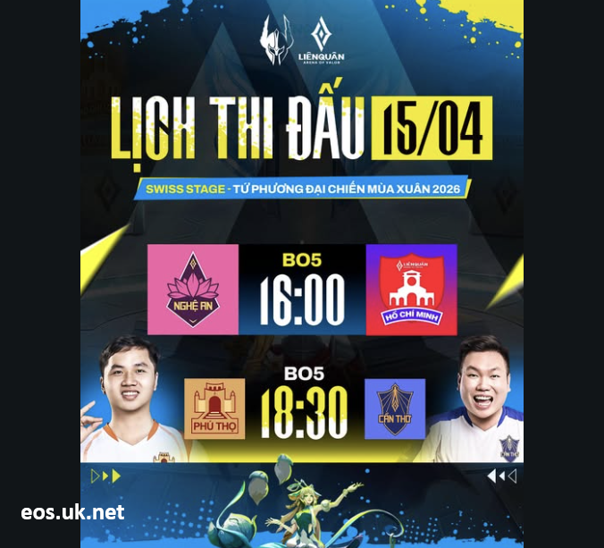 TRỰC TIẾP SWISS STAGE NHÓM KHU VỰC NGÀY 15/04 4 Screenshot 2026 04 15 133008