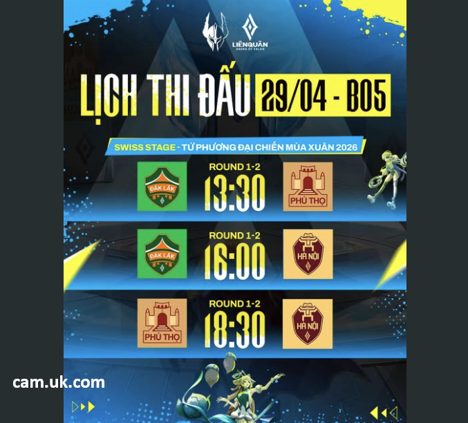 TRỰC TIẾP SWISS STAGE TỨ PHƯƠNG ĐẠI CHIẾN MÙA XUÂN NGÀY 29/04/2026 4 Screenshot 2026 04 29 132115